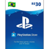 Cartão Playstation 30R$ Playstation Network BR