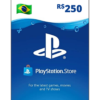 Cartão Playstation 250R$ Playstation Network BR