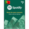 Cartão Spotify Premium 7€ – 1 Mês