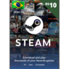 Cartão Steam 10R$
